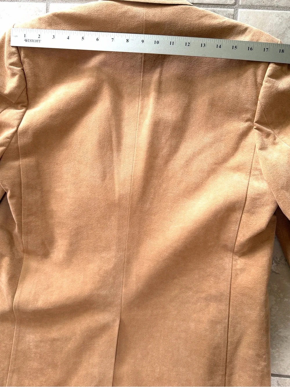 VTG Hand-Tailored Genuine Suede Early 70’s Sport Coat Kismet Inc. Hong Kong 42L